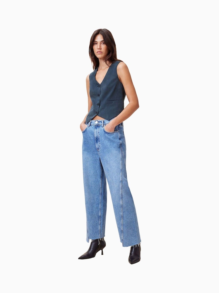 Azul - AllSaints Averie Ten Waistcoat - Imagen 2 de 7