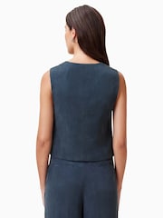 Azul - AllSaints Averie Ten Waistcoat - Imagen 5 de 7