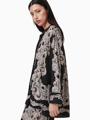AllSaints Black Bernie Shirt - Image 2 of 7
