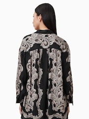 AllSaints Black Bernie Shirt - Image 6 of 7