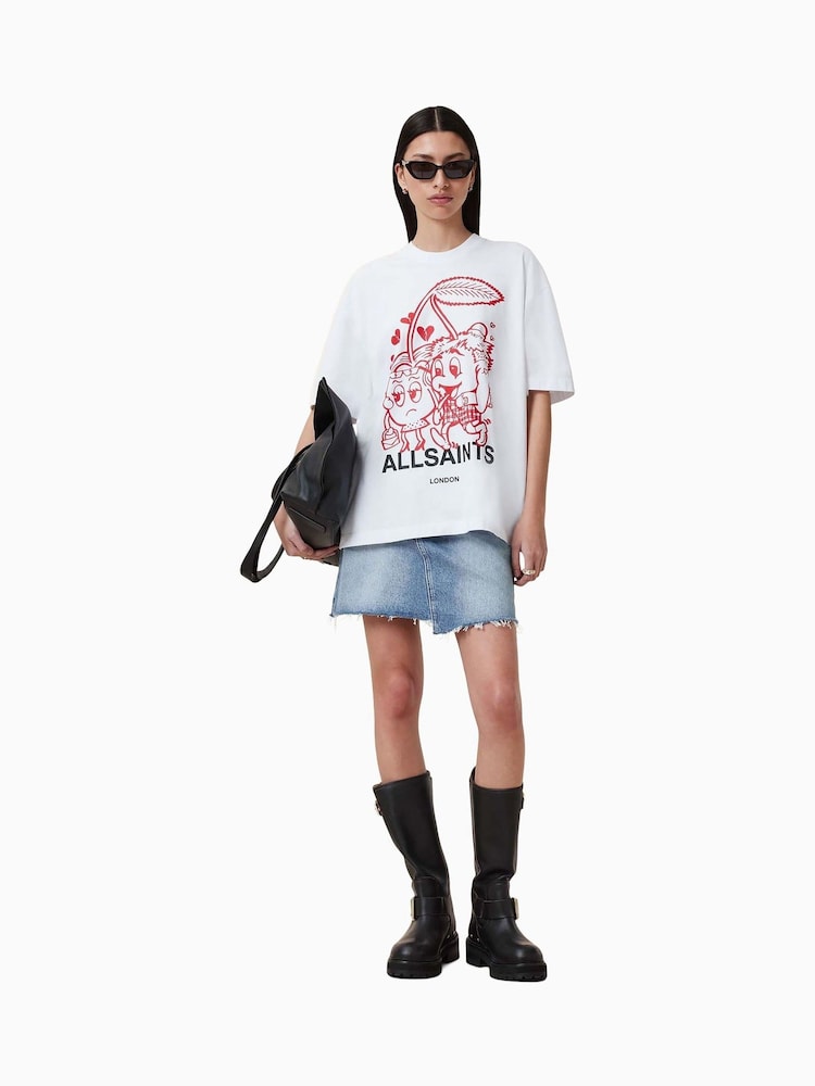 AllSaints Breakup Etta 100% Organic Cotton T-Shirt - Image 1 of 6