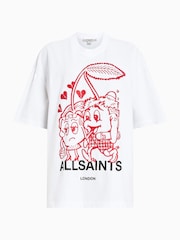 AllSaints Breakup Etta 100% Organic Cotton T-Shirt - Image 6 of 6
