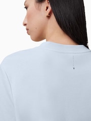 AllSaints Blue Lisa 100% Organic Cotton T-Shirt - Image 6 of 7