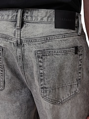 AllSaints Grey Lenny 100% Organic Cotton Jeans - Image 8 of 9