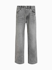 AllSaints Grey Lenny 100% Organic Cotton Jeans - Image 9 of 9