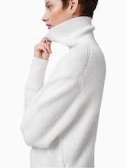 AllSaints White Octavia Jumper - Image 4 of 8