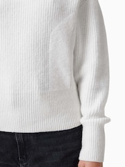 AllSaints White Octavia Jumper - Image 6 of 8
