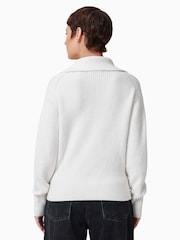 AllSaints White Octavia Jumper - Image 7 of 8