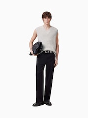 AllSaints Grey Lukas Tank - Image 3 of 7