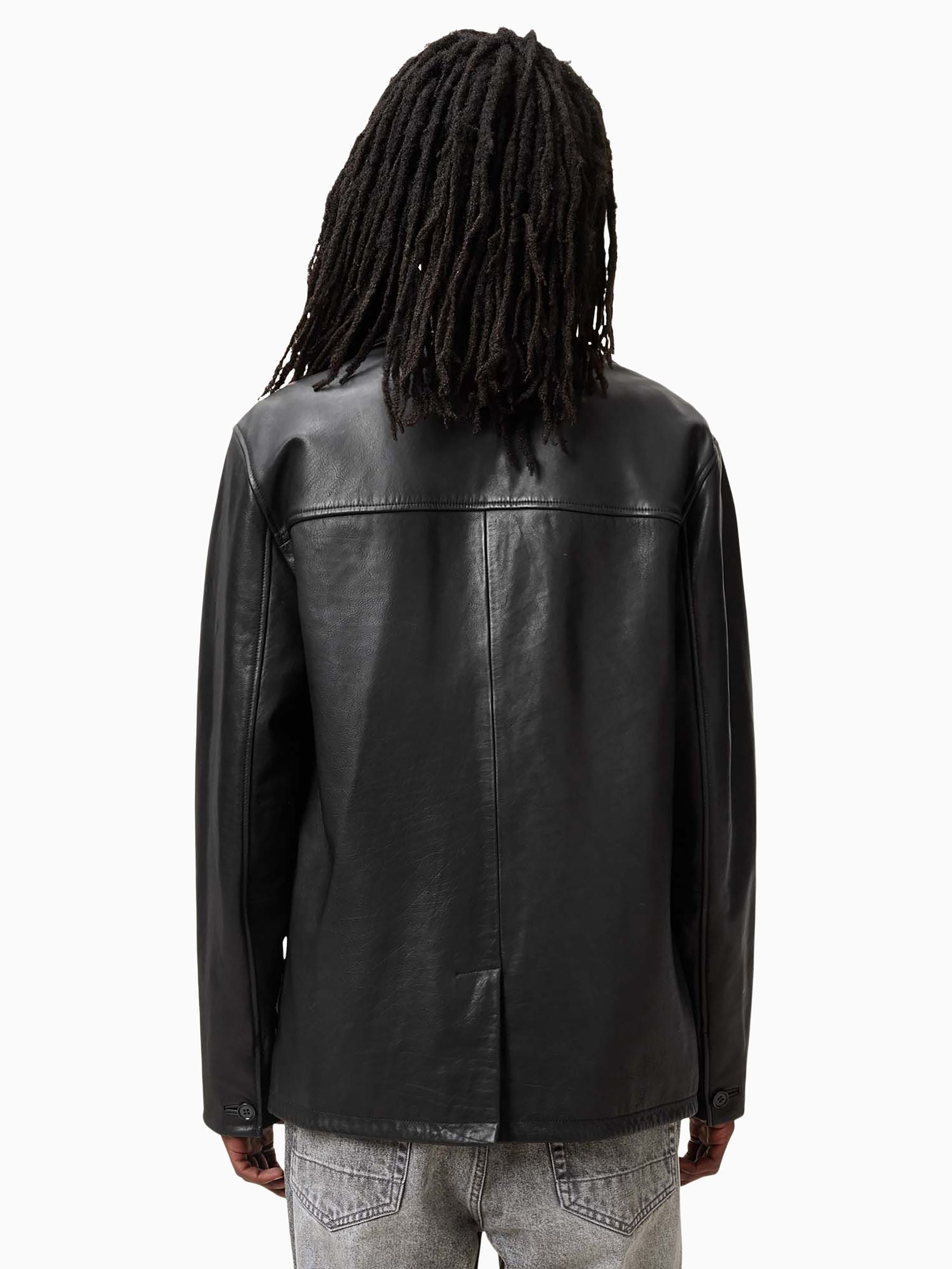 Buy AllSaints Black Lucas Coat from Next USA