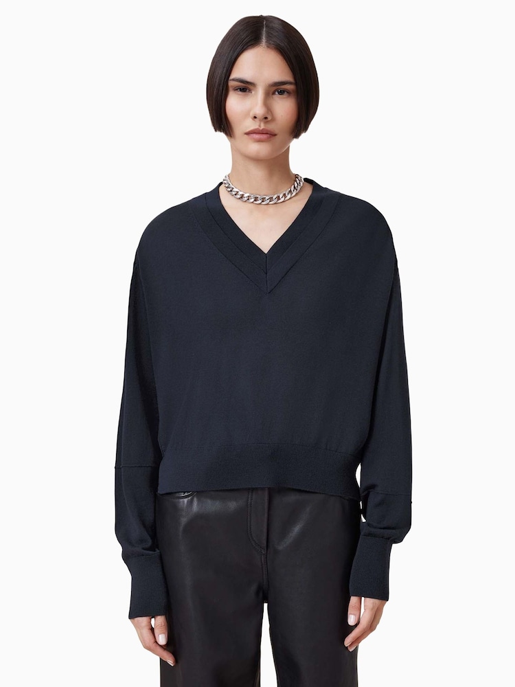 Синий - Джемпер Allsaints Julieana - Изображение 1 из 7