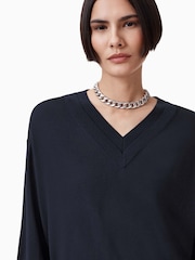 Синий - Джемпер Allsaints Julieana - Изображение 3 из 7