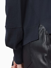 Синий - Джемпер Allsaints Julieana - Изображение 4 из 7