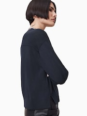 Синий - Джемпер Allsaints Julieana - Изображение 5 из 7