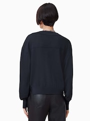 Синий - Джемпер Allsaints Julieana - Изображение 6 из 7