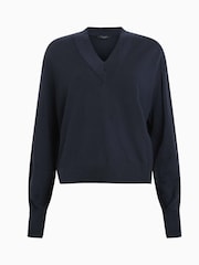 Синий - Джемпер Allsaints Julieana - Изображение 7 из 7
