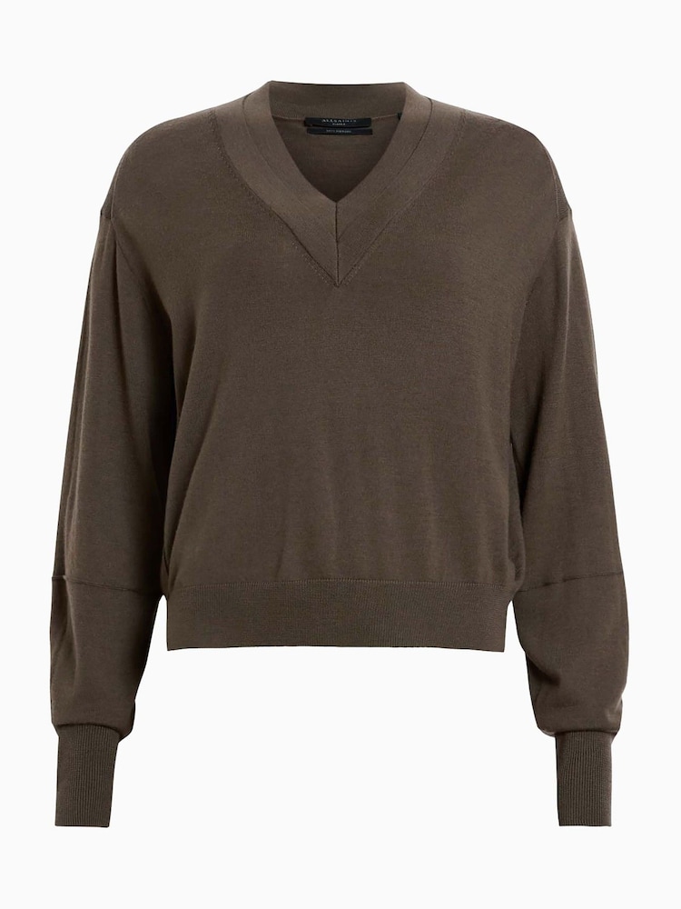 Marrón - AllSaints Julieana Jumper - Imagen 10 de 10