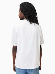 AllSaints White Madin Short Sleeve Shirt - Image 2 of 8