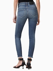 modra - Push-up kavbojke Allsaints Miller - Slika 6 iz 9