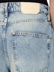 AllSaints Blue Jett Barrel Jeans - Image 3 of 8