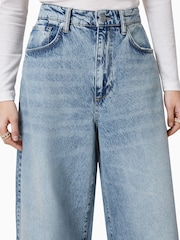 AllSaints Blue Jett Barrel Jeans - Image 5 of 8