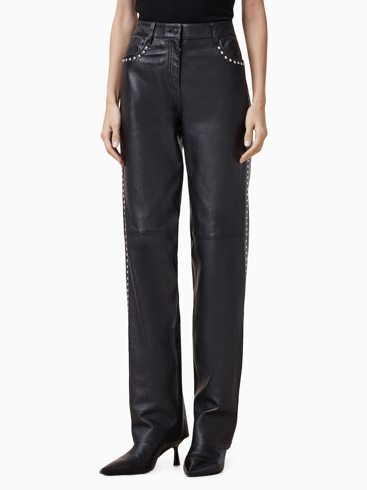 AllSaints Saige Stud Trousers - Изображение 2 из 8