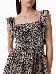 AllSaints Animal Solonda Dress - Image 3 of 7