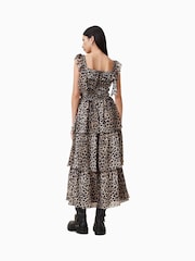 AllSaints Animal Solonda Dress - Image 6 of 7