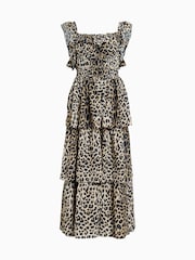 AllSaints Animal Solonda Dress - Image 7 of 7