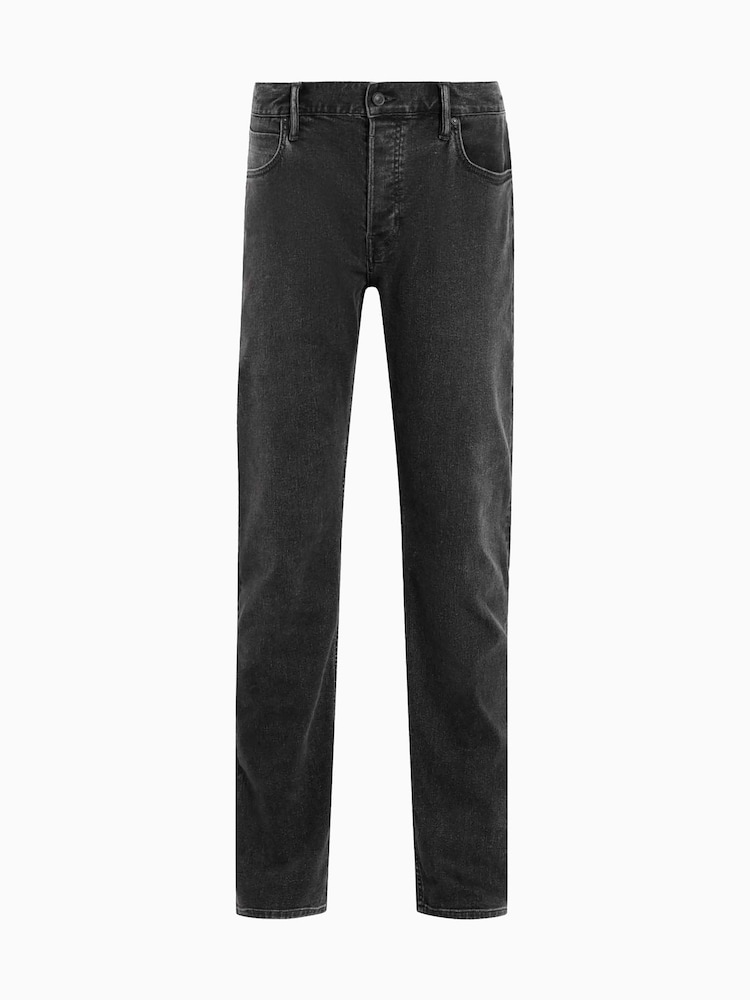Черный/хромированный - AllSaints Iggy Jeans - Изображение 10 из 10