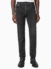 Черный/хромированный - AllSaints Iggy Jeans - Изображение 2 из 10