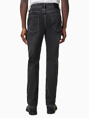 Черный/хромированный - AllSaints Iggy Jeans - Изображение 3 из 10
