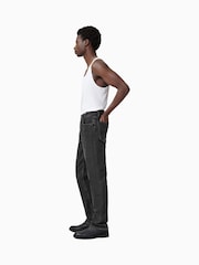 Черный/хромированный - AllSaints Iggy Jeans - Изображение 6 из 10
