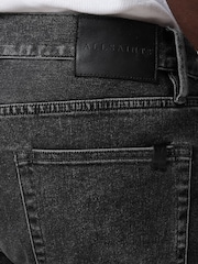 Черный/хромированный - AllSaints Iggy Jeans - Изображение 9 из 10