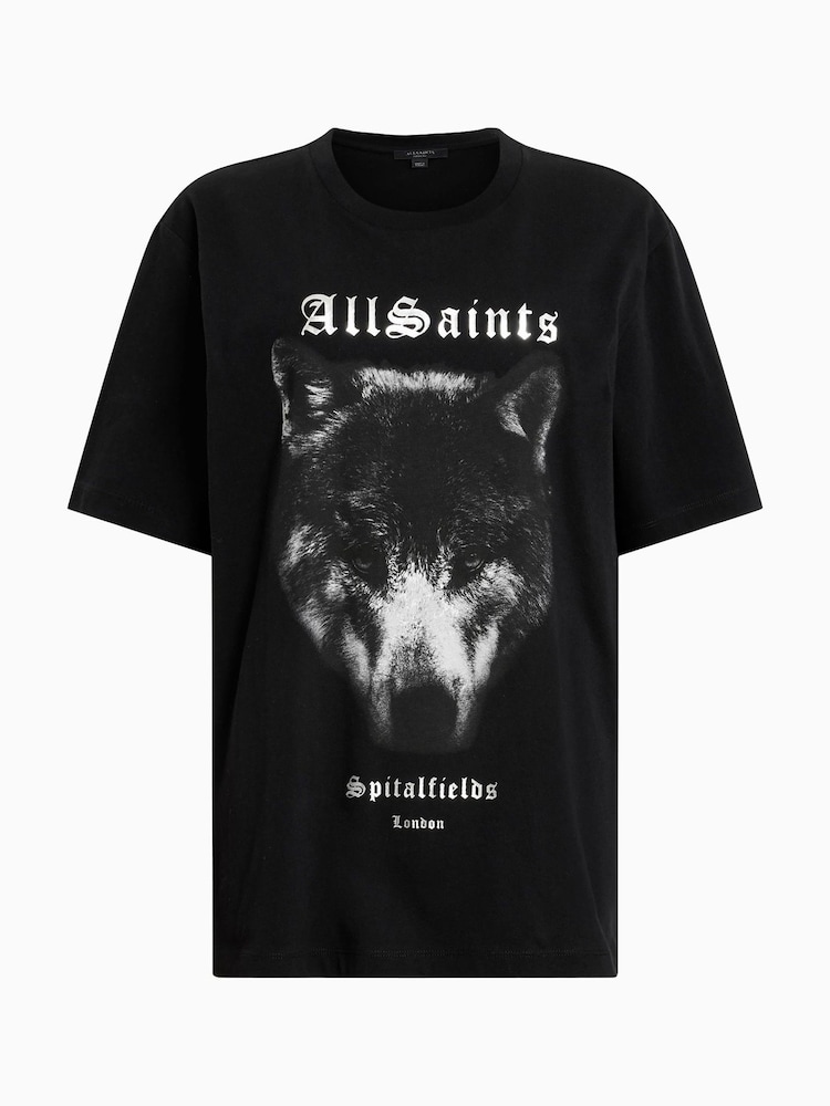 AllSaints Dawn Boyfriend 100% Organic Cotton T-Shirt - Image 10 of 10