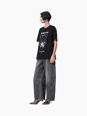 AllSaints Dawn Boyfriend 100% Organic Cotton T-Shirt - Image 3 of 10