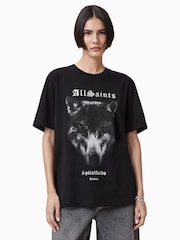 AllSaints Dawn Boyfriend 100% Organic Cotton T-Shirt - Image 4 of 10