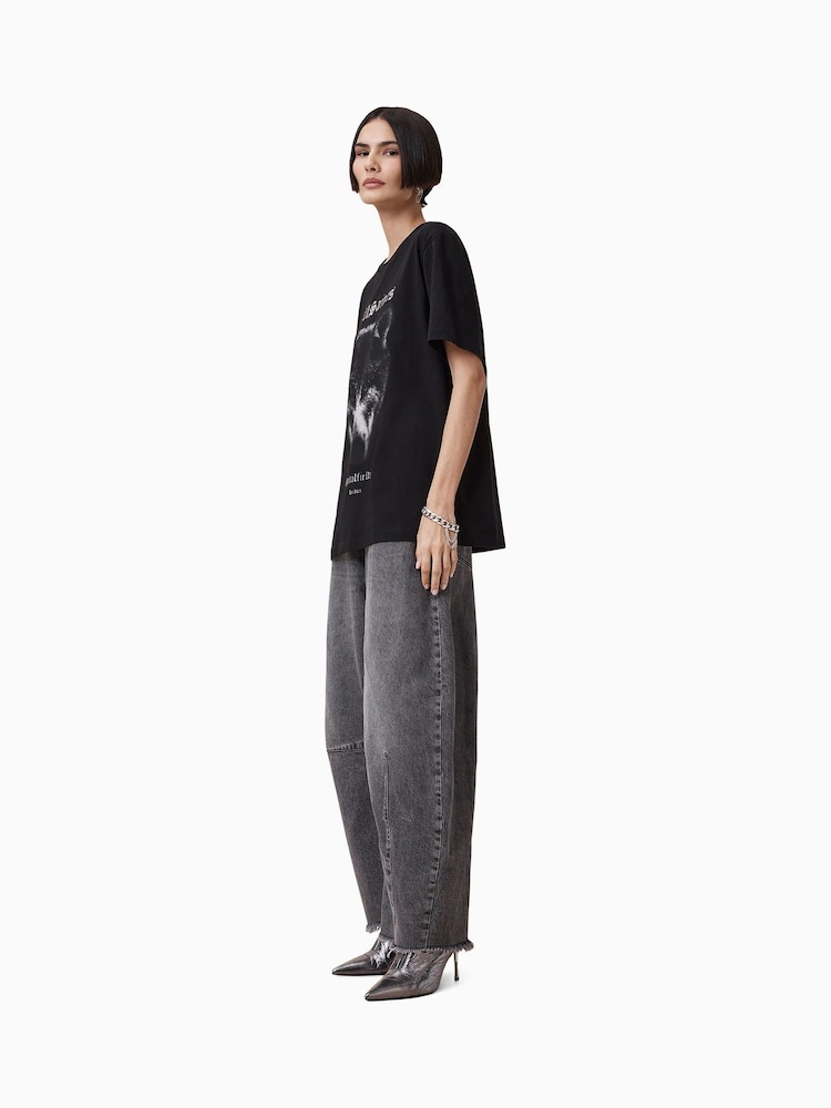 AllSaints Dawn Boyfriend 100% Organic Cotton T-Shirt - Image 7 of 10