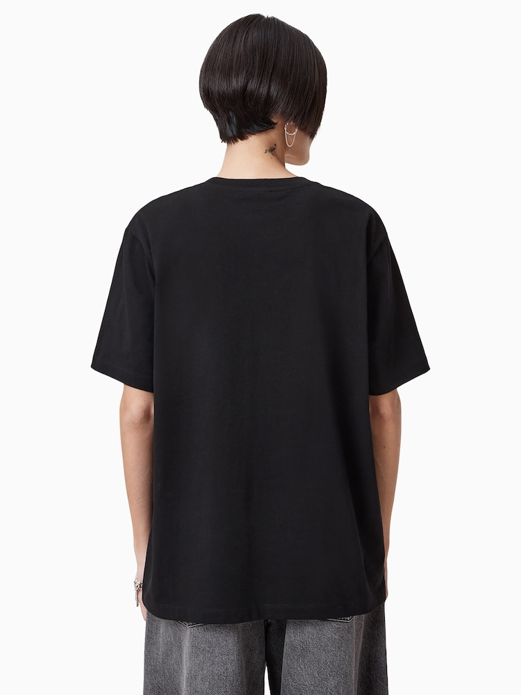 AllSaints Dawn Boyfriend 100% Organic Cotton T-Shirt - Image 9 of 10
