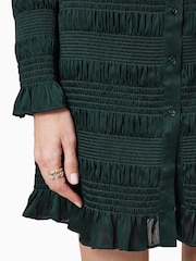 AllSaints White Meg Mini Dress - Image 6 of 8