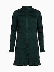 AllSaints White Meg Mini Dress - Image 8 of 8