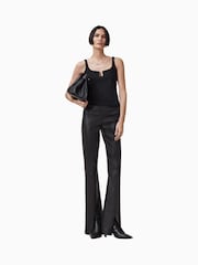 AllSaints Black Mio Cami - Image 1 of 7