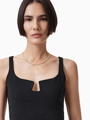 AllSaints Black Mio Cami - Image 2 of 7