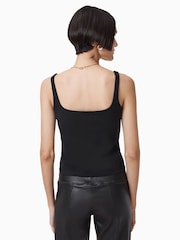 AllSaints Black Mio Cami - Image 6 of 7