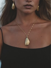 Anni Lu Gold Tone Moules Necklace - Image 3 of 3