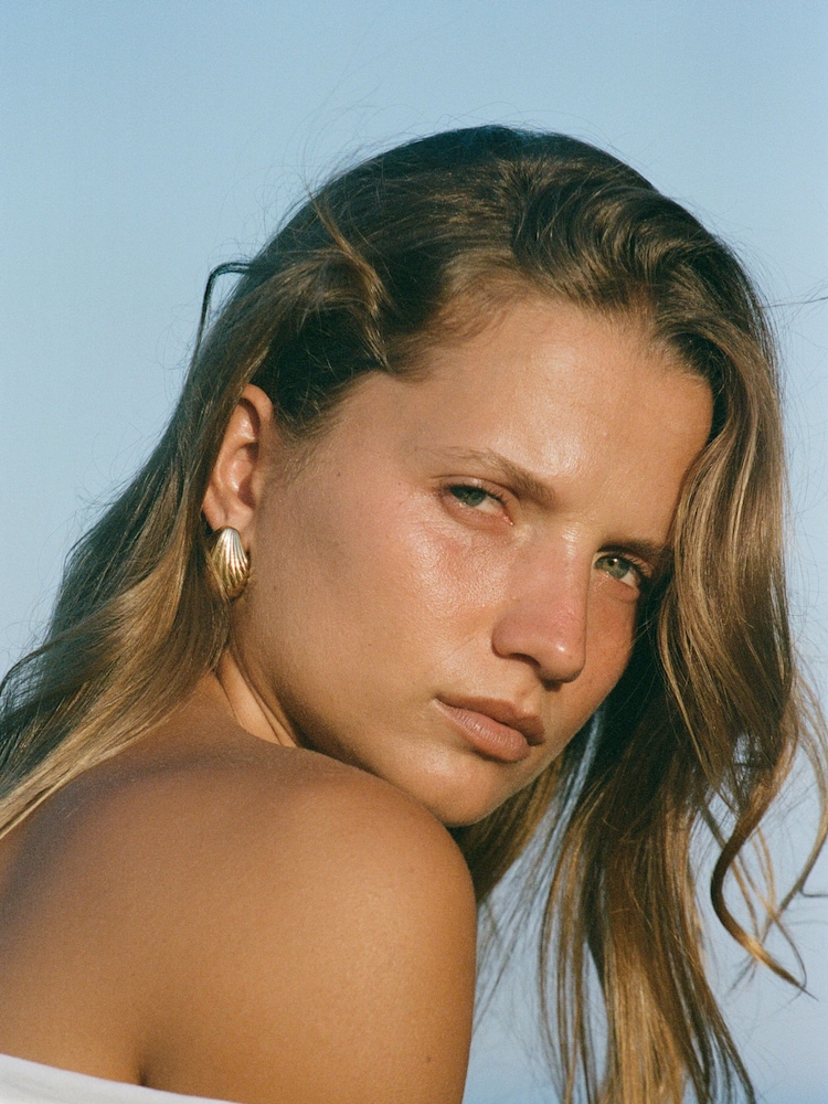 Anni Lu Gold Tone Ocean Treasure Earrings - Image 2 of 4
