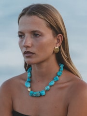 Anni Lu Gold Tone Ocean Treasure Earrings - Image 3 of 4