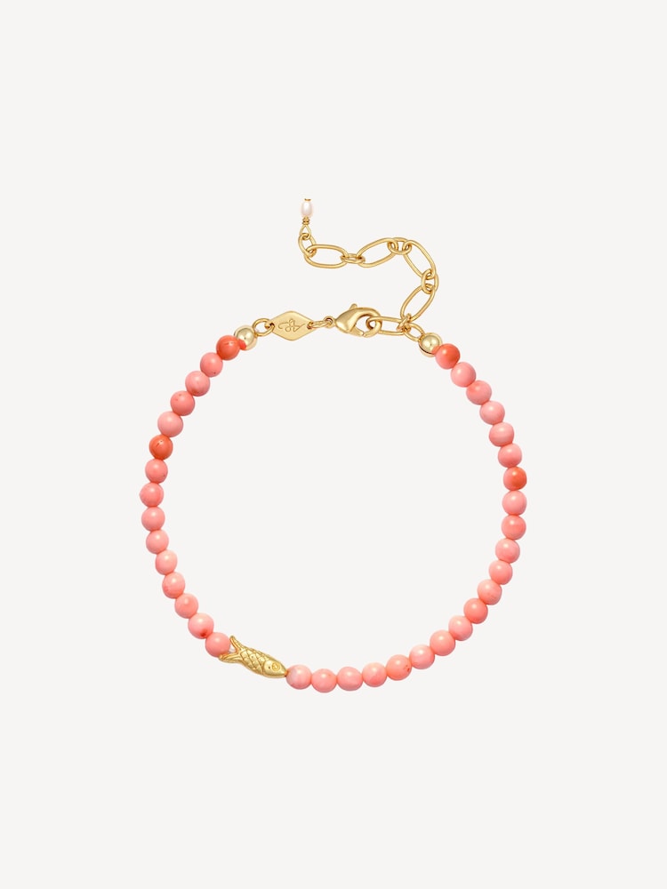 Anni Lu Pink Fingerling Bracelet - Image 1 of 1