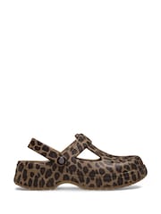 Crocs Animal Print Kids Mary Jane Animal Clogs - Image 1 of 7