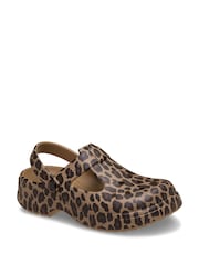 Crocs Animal Print Kids Mary Jane Animal Clogs - Image 3 of 7